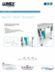 Product Sheet - Bath Seat Basket